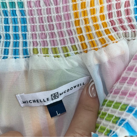 Michelle McDowell Colorful Tiered Mini Skirt - Picture 4 of 4